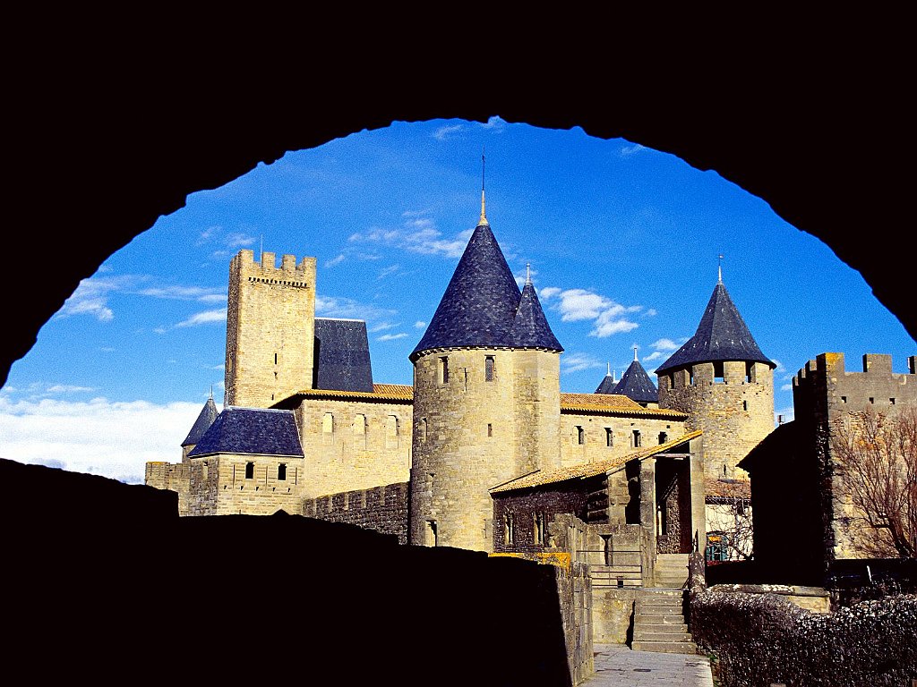 Chateau Comtal, Carcassonne, France